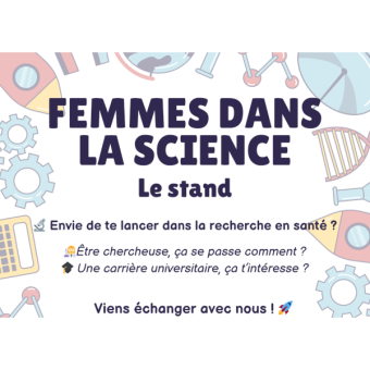 11 Mars 2025 - Stand : Les femmes dans la science 